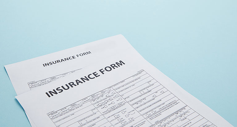 Invalid insurance coverage